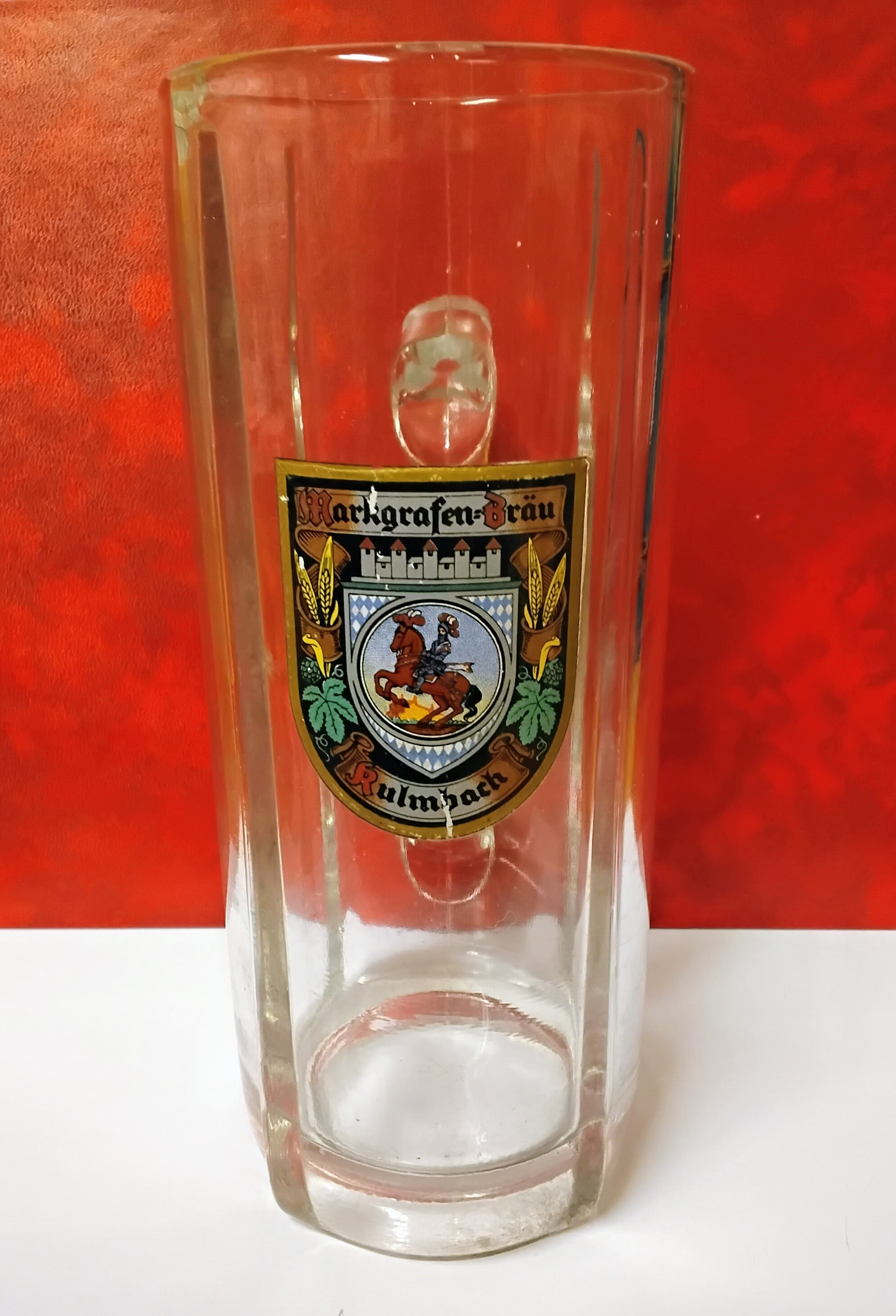 0,5 l geritzt fleckig