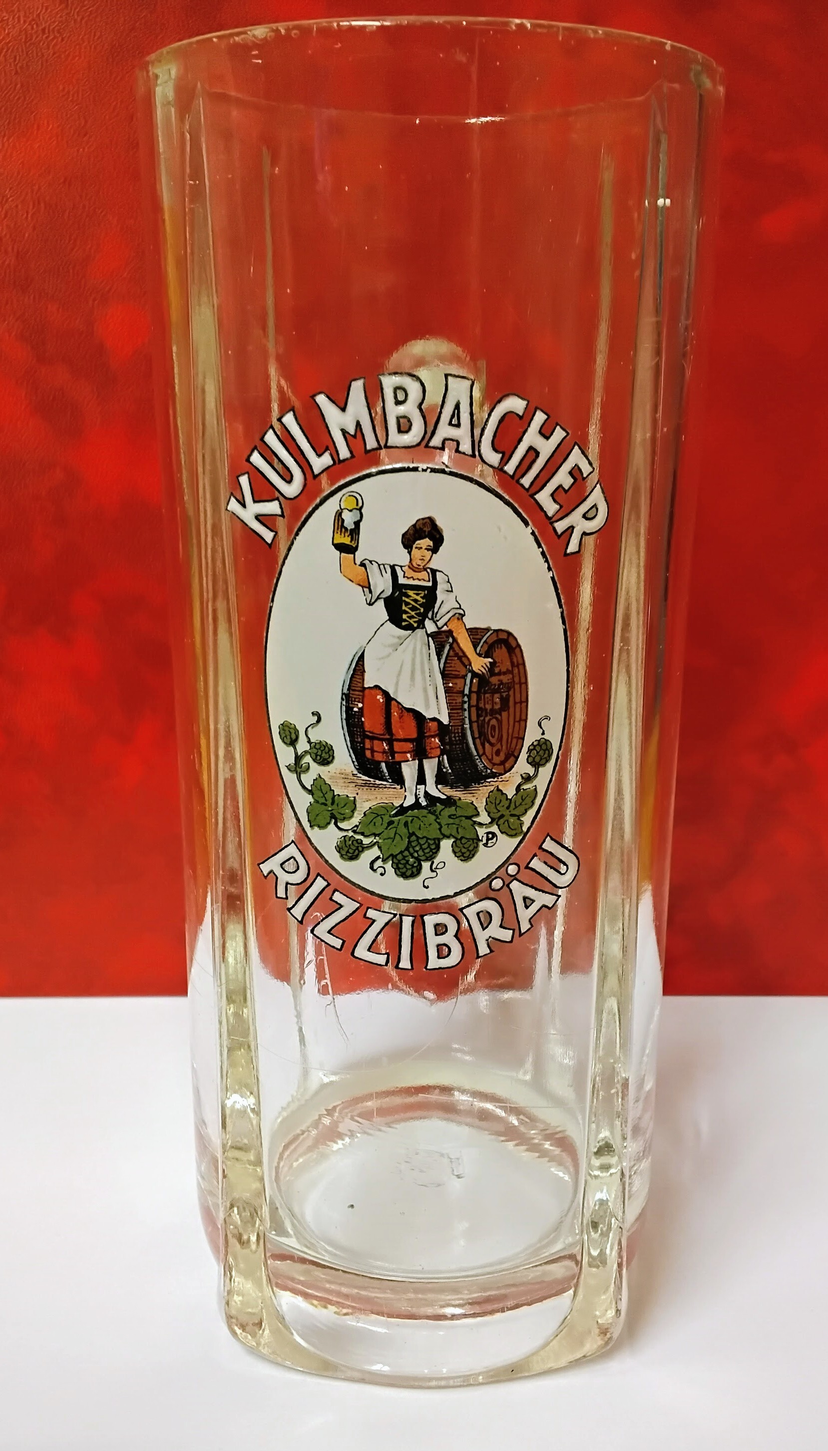 10/20 L geritzt, emalliert,  Sprung