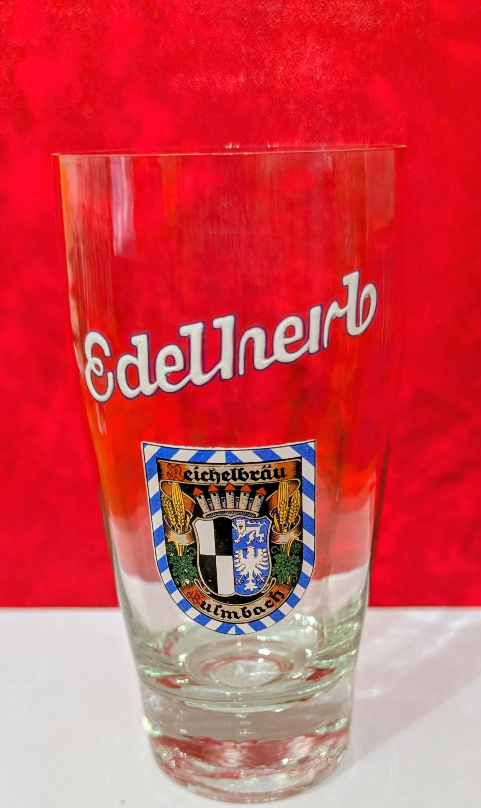 0,25 l - Edelherb Schriftzug emalliert 